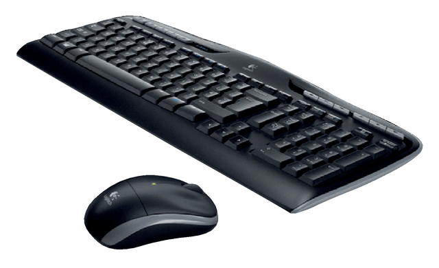 Toetsenbord Logitech MK330 Qwerty +muis zwart