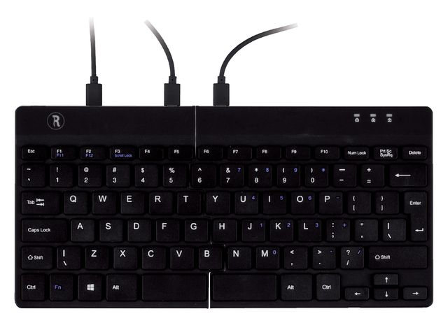 Ergonomisch toetsenbord R-Go Tools Split Break Qwerty zwart