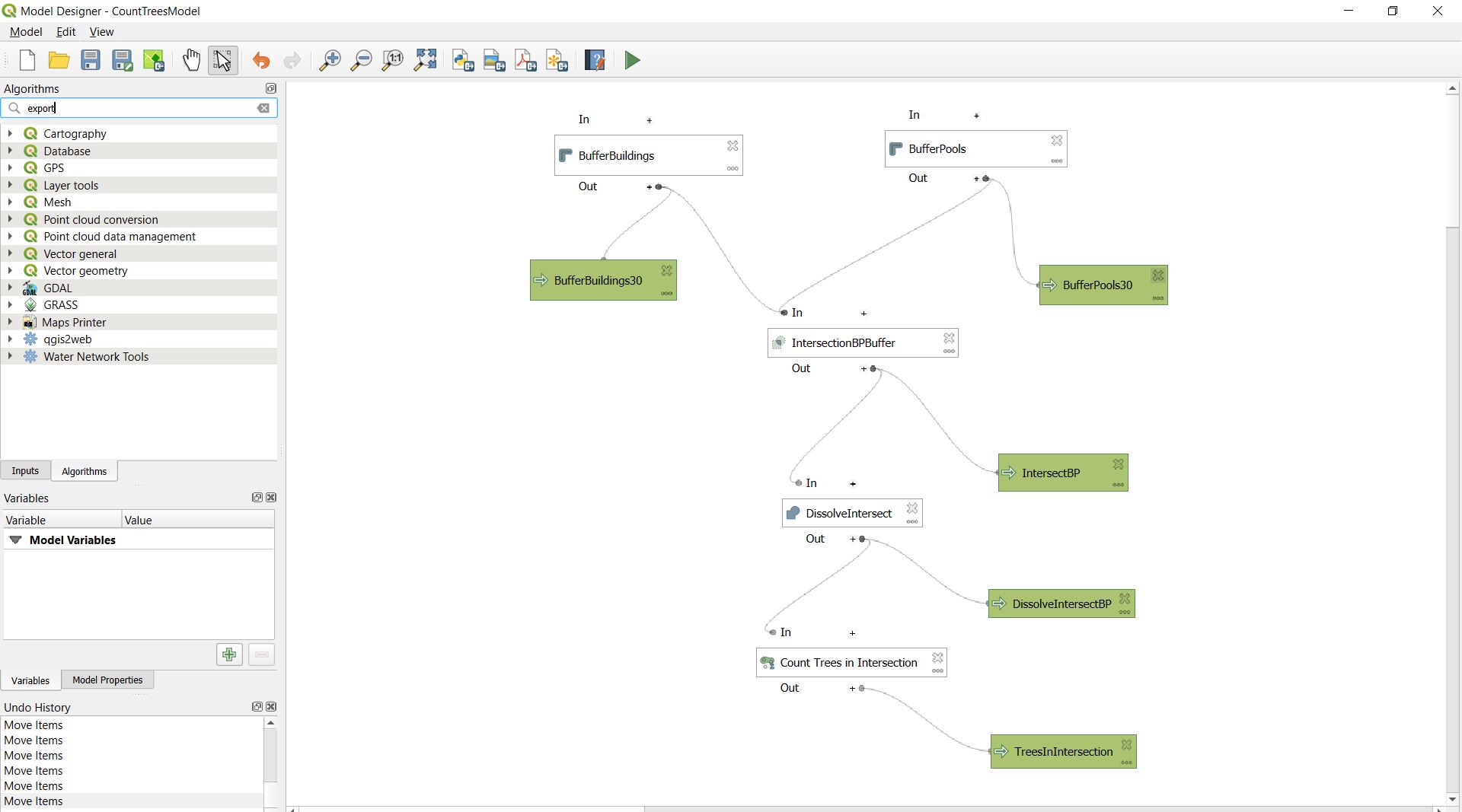 QGIS Model