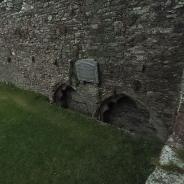Inside the Priory - ledge