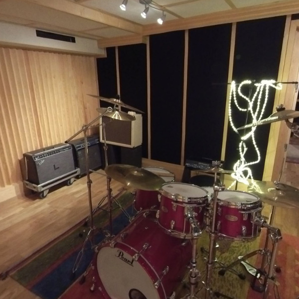 Studio A med trommer