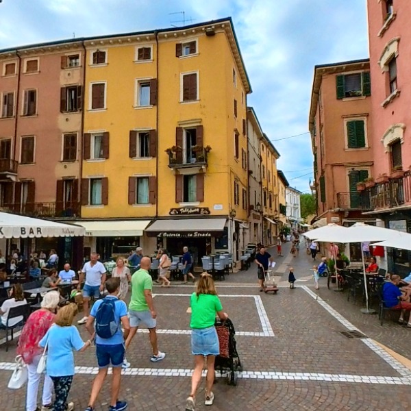 Il Centro di Peschiera del Garda