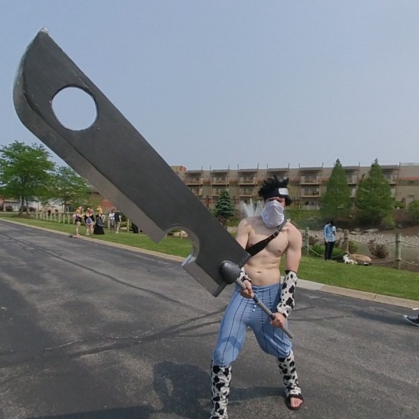 Zabuza Momochi Cosplay From Colossalcon 2019