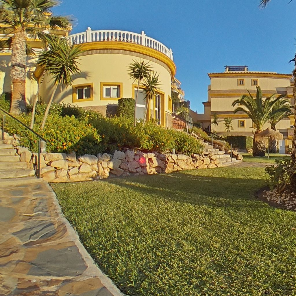 main stairs to pool