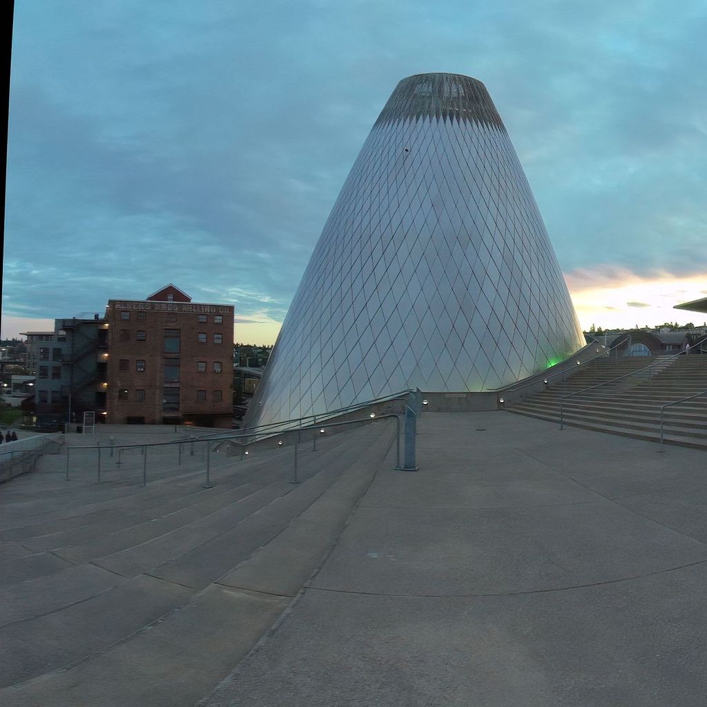 Glass shop dome