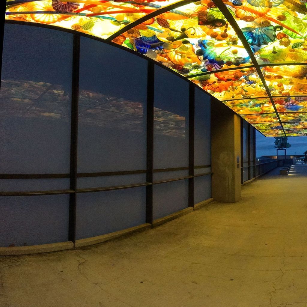 The Chihuly ceiling