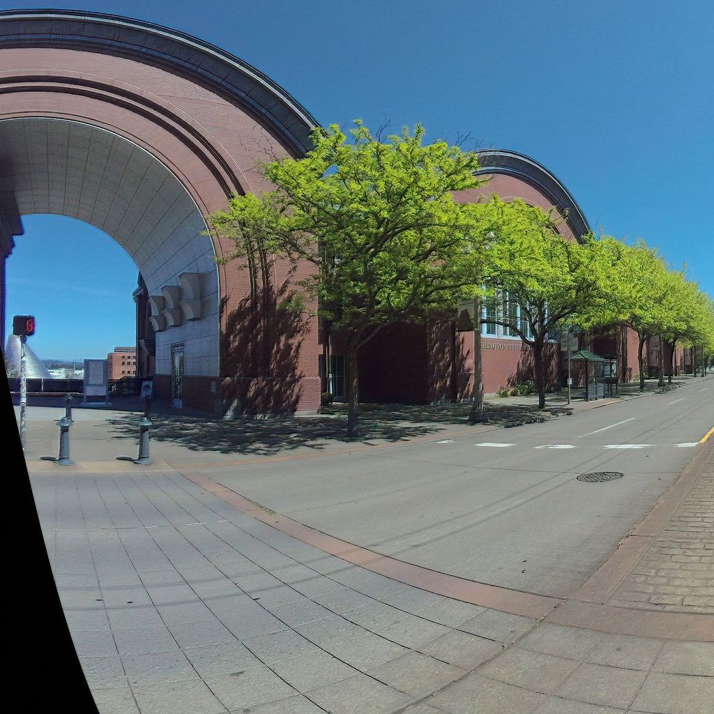 Walkway to Museum of Glass (far Left)