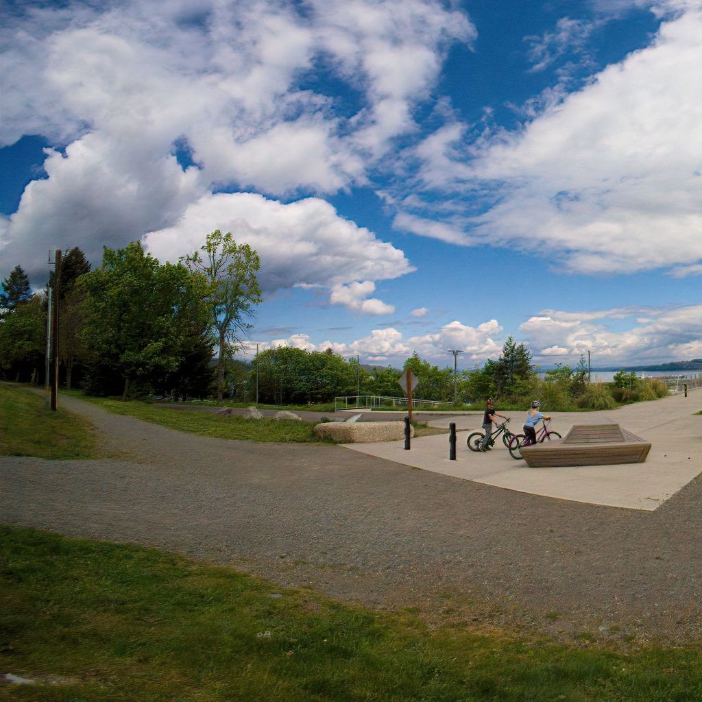 Bridge to Dunes Peninsula Park and Point Ruston