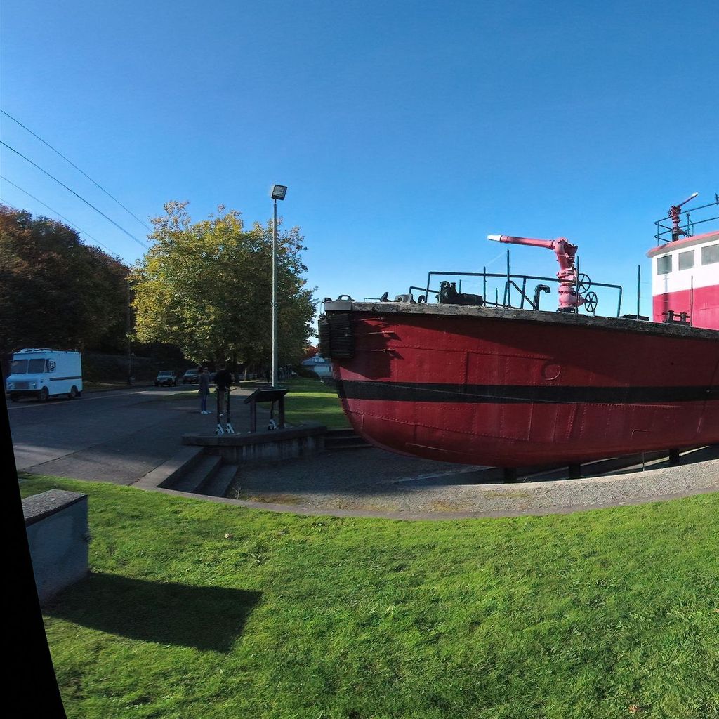 Historic fireboat