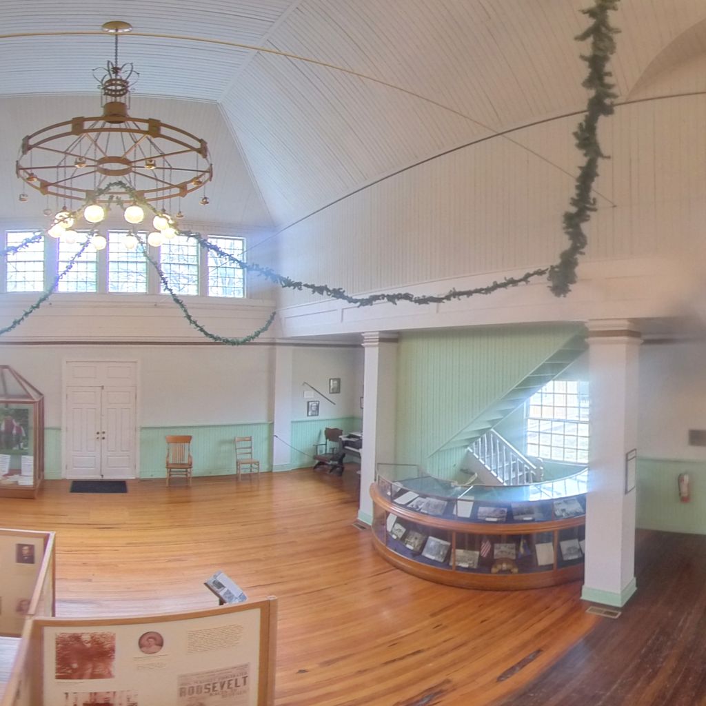 1904 World's Fair Swedish Pavilion - interior