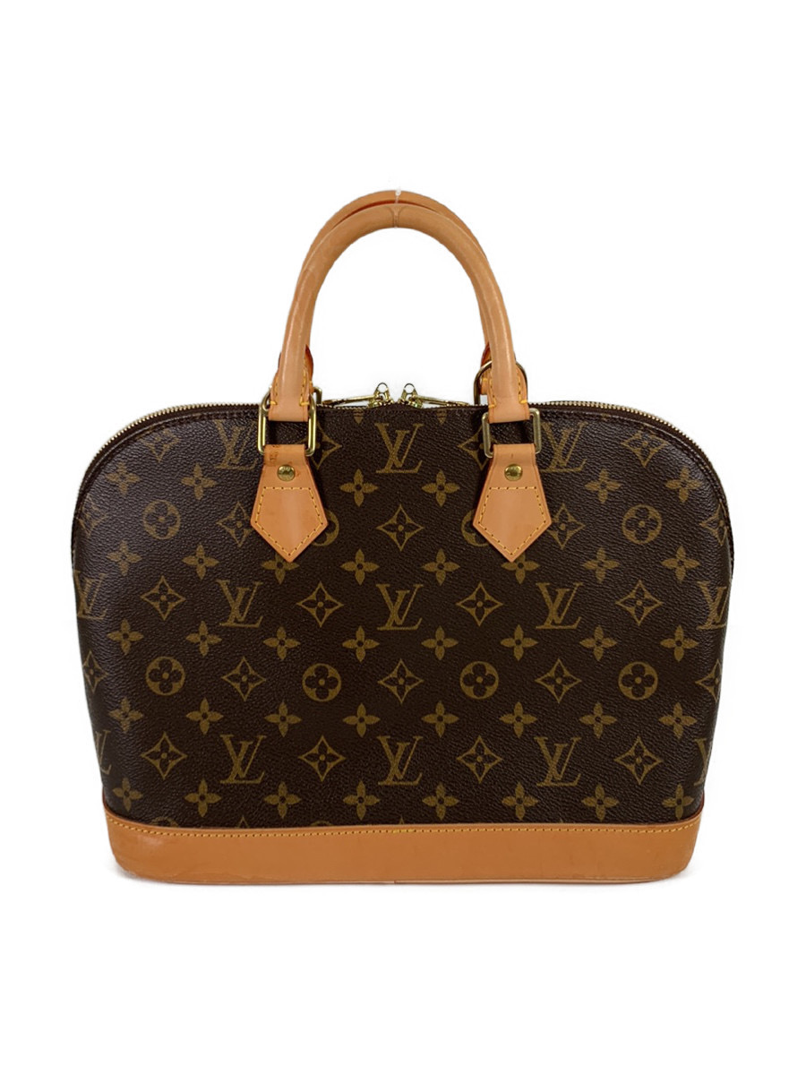 〇〇LOUIS VUITTON ルイヴィトン モノグラム アルマ 布袋付 ショルダーストラップ付 ハンドバッグ M51130 ブラウン