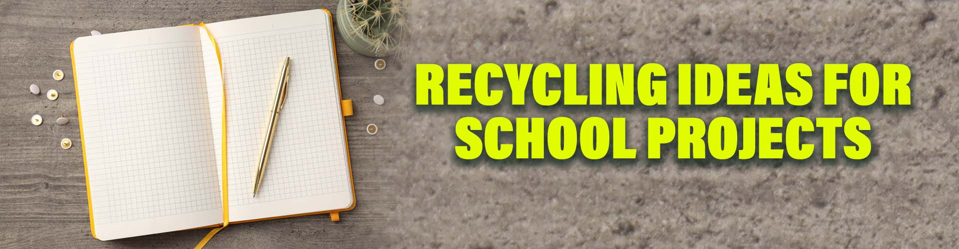 Best out of waste & Recycling Ideas for School Projects