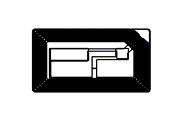 38x22mm HF Inlay/Label