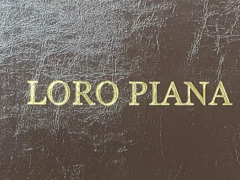 インポート生地特集　『Loro Piana』のアイキャッチ画像