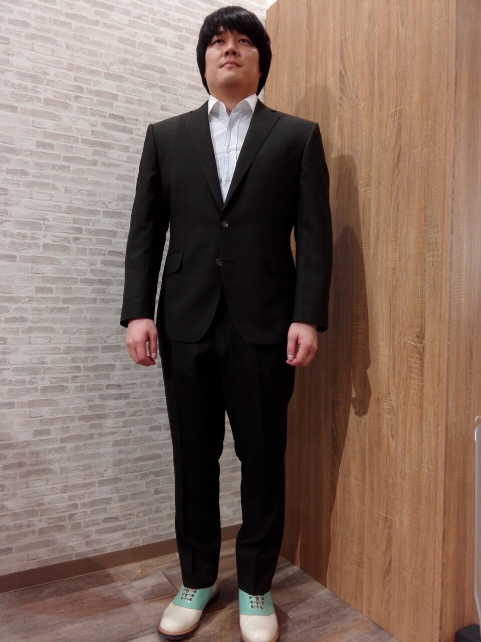 希少✨イタリア製生地 テッドベイカー 3ピーススーツセットアップ 裏地総柄 S IMG_2721-scaled-1.jpeg