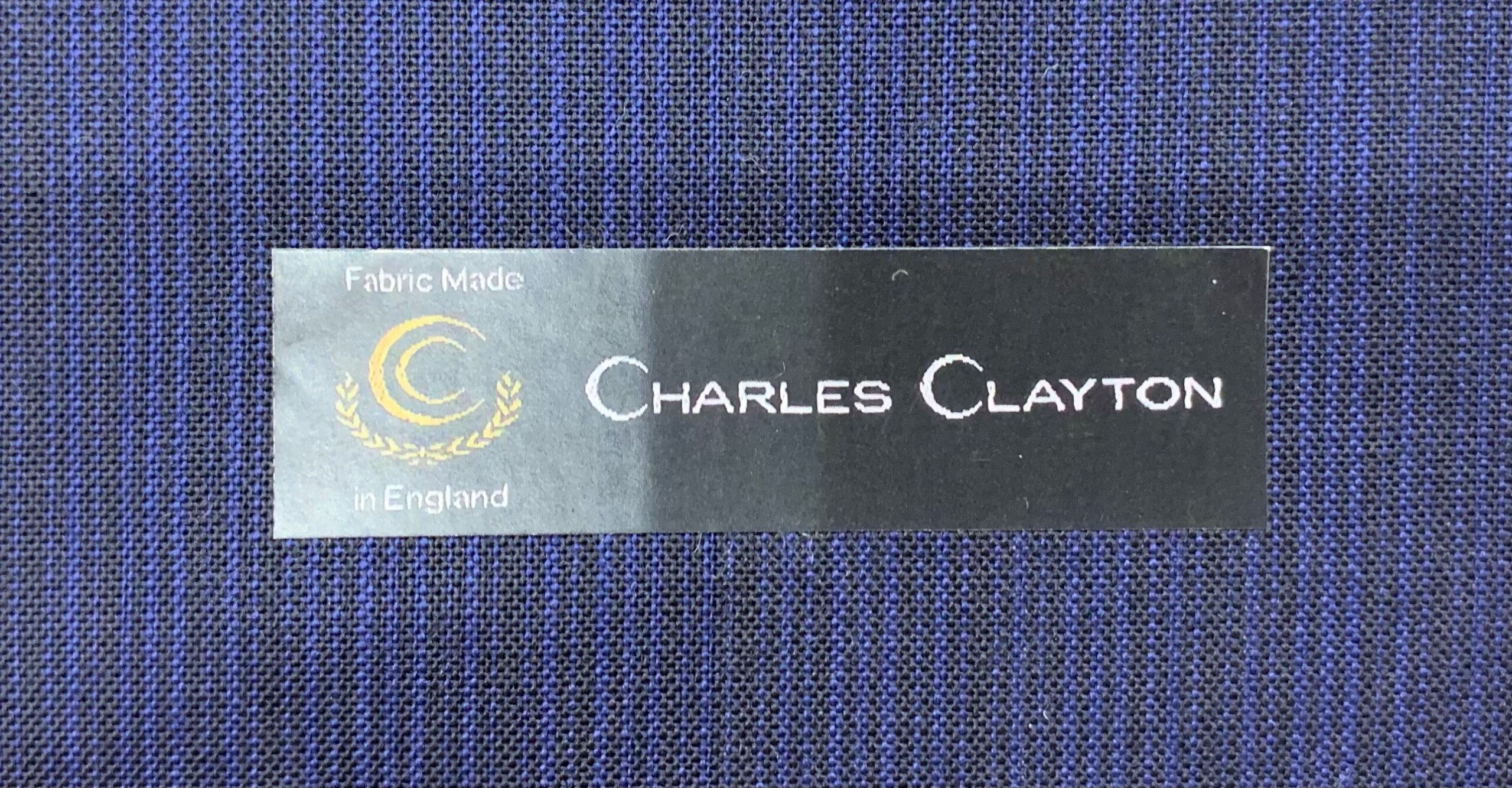 【限定SALE得価】#38 英国製 チャールズクレイトン CHARLES CLAYTON ストライプ 150`S 300×150cm 732g スーツ生地 春夏 その他