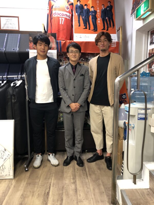 西村選手、上田選手ご来店♪のアイキャッチ画像