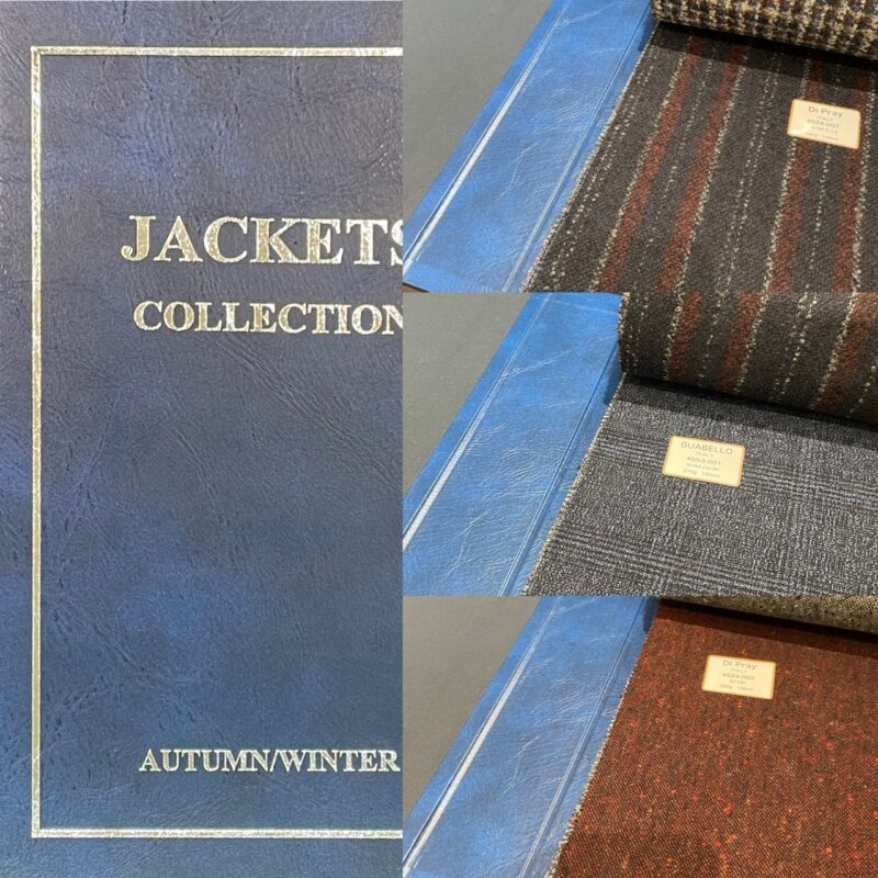 [アーカイブ] JACKET　COLLECTION　生地ブック入荷のお知らせのアイキャッチ画像