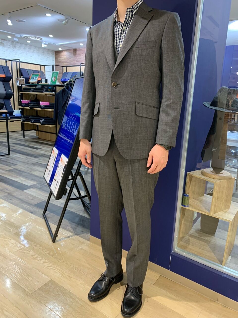 DAKSスーツ　濃いグレー ssaw-suit2brx-m-01-pl.jpg