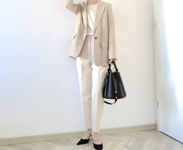 女性向けコーデ:きちんと見えと抜け感のバランスが鍵
