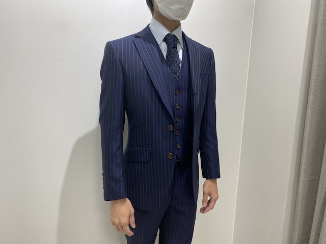 スリーピース（三つ揃え）で格上げのアイキャッチ画像