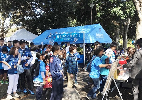 【10/21(日)】横浜FC オーダースーツスタジアム販売会を開催致しました!のアイキャッチ画像