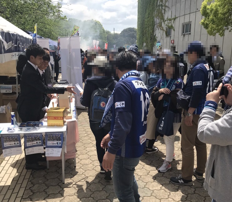 【04/27(土)】アビスパ福岡 オーダースーツスタジアム予約販売会を開催致しました!のアイキャッチ画像