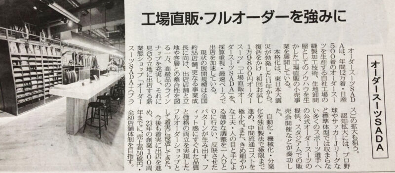 「日刊スポーツ」に掲載されました!のアイキャッチ画像