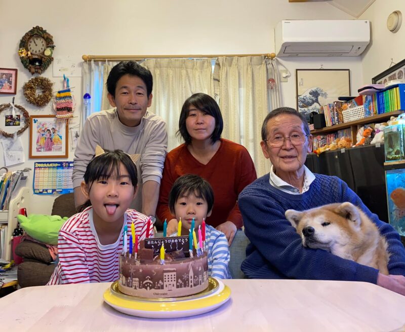 秋田犬さっちゃんの13歳の誕生日会を開催!のアイキャッチ画像