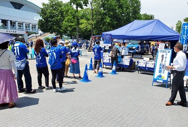 【6/13(日)】モンテディオ山形 オーダースーツSADAスタジアム販売会を開催致しました!のアイキャッチ画像