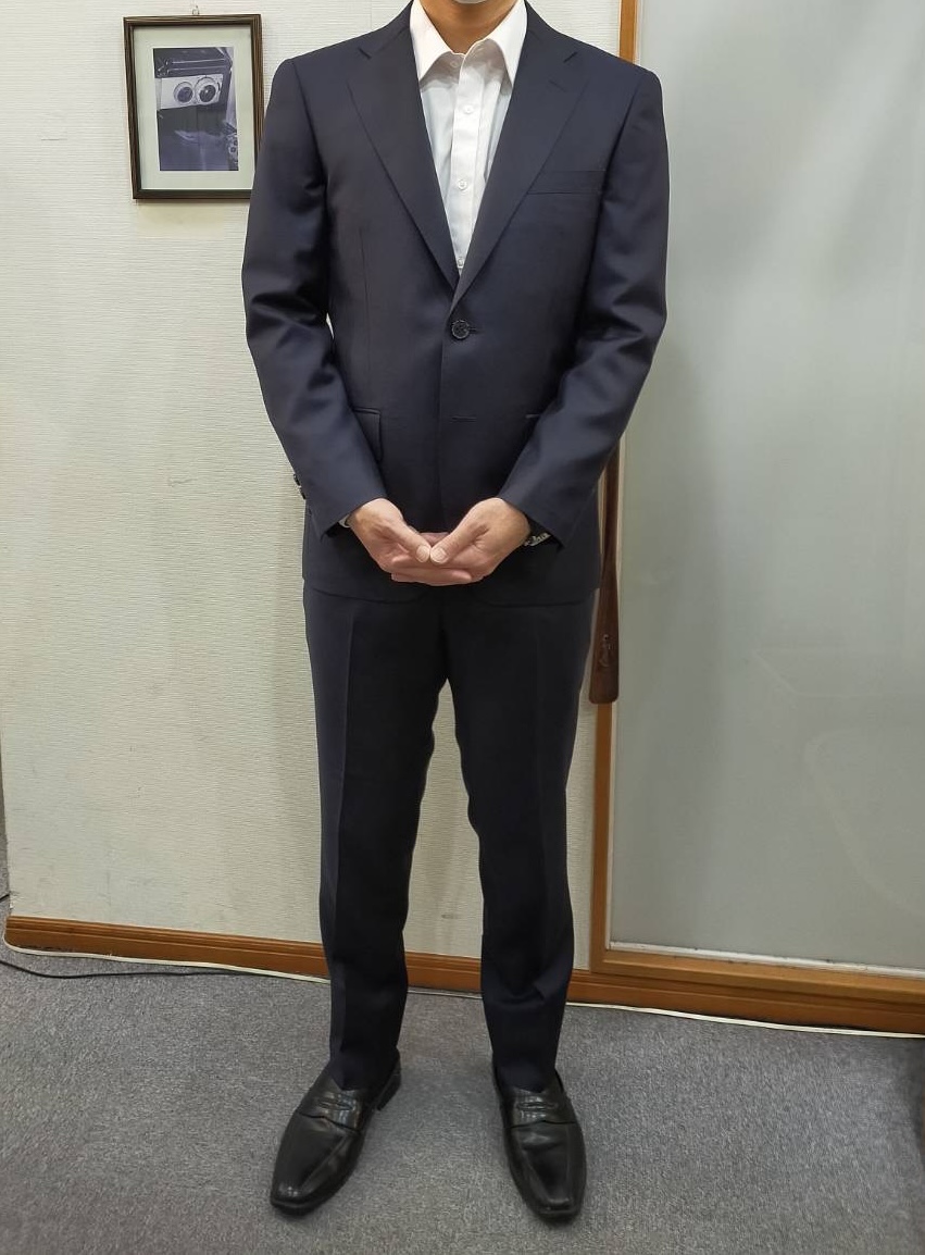CANONICO 紺無地スーツ-立川店スーツコレクション-オーダー CANONICO 紺無地スーツ-立川店スーツコレクション-オーダー