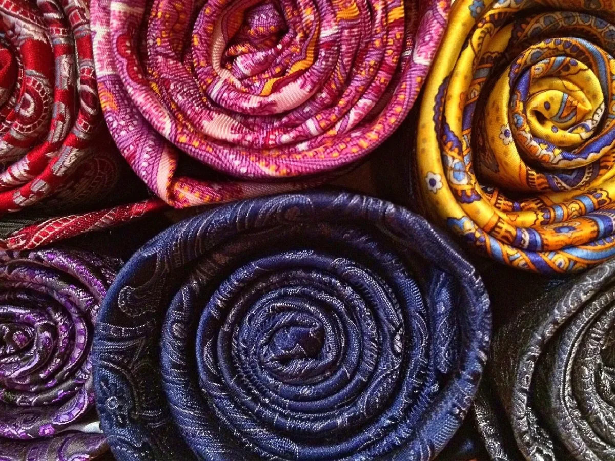 ties of different colors