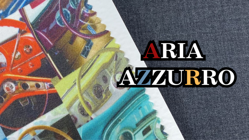 【ARIA AZUURRO】唯一無二！レトロハンドル柄の素敵なスーツをお仕立ていただきましたのアイキャッチ画像