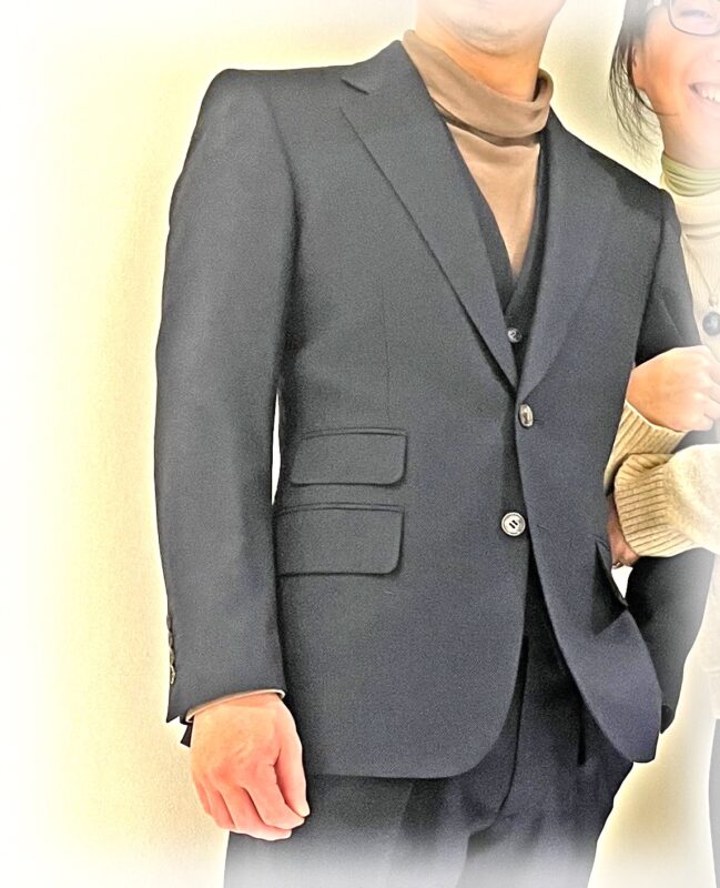 1674 モダンなネイビーバーズアイのアイキャッチ画像