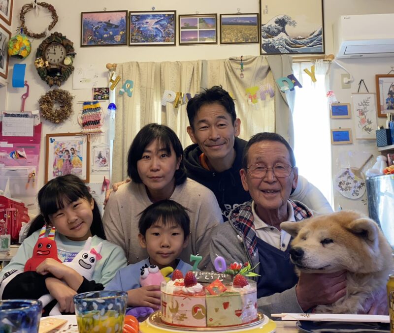 明けましておめでとうと共に、父の79歳の誕生日会！のアイキャッチ画像