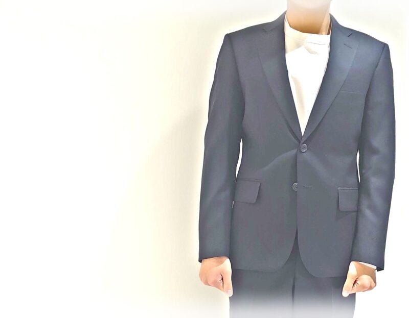 2023 王道のブラックスーツのアイキャッチ画像
