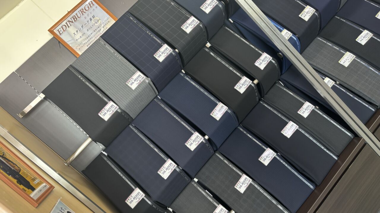 新作春夏生地入荷2-仙台駅前店ブログ-オーダースーツSADA