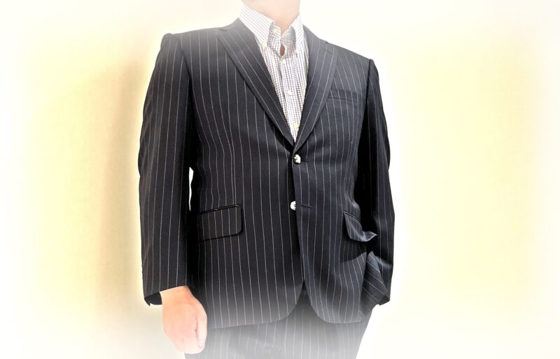 2199 定番ダークネイビーストライプのアイキャッチ画像