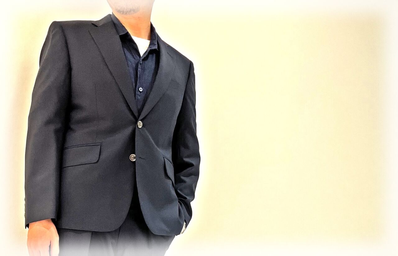 THE SUIT COMPANY 3ピース スーツ ダークネイビー M
