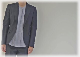 2224 レディース クラシックなチェックスーツの画像