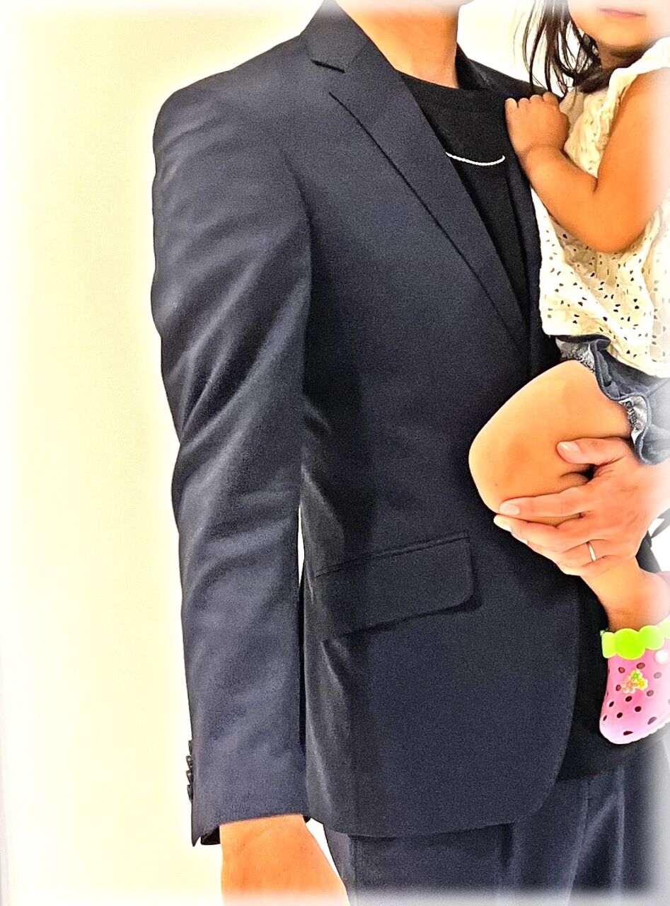 2238 王道のダークネイビースーツ-金沢香林坊店スーツ