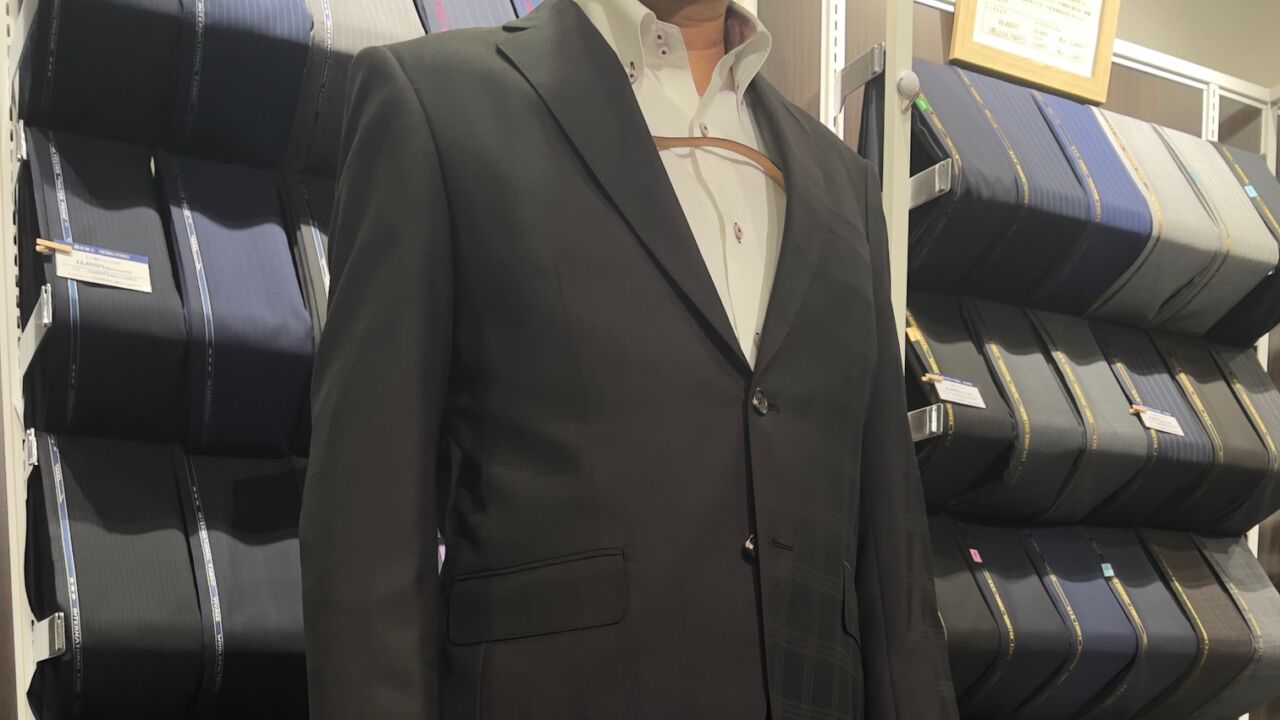 【黒タグ】 Ermenegildo Zegna　スーツ　チャコールグレー　50 エルメネジルド ゼニア cloth by Ermenegildo Zegna シングルスーツ