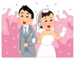 結婚式の時期の画像