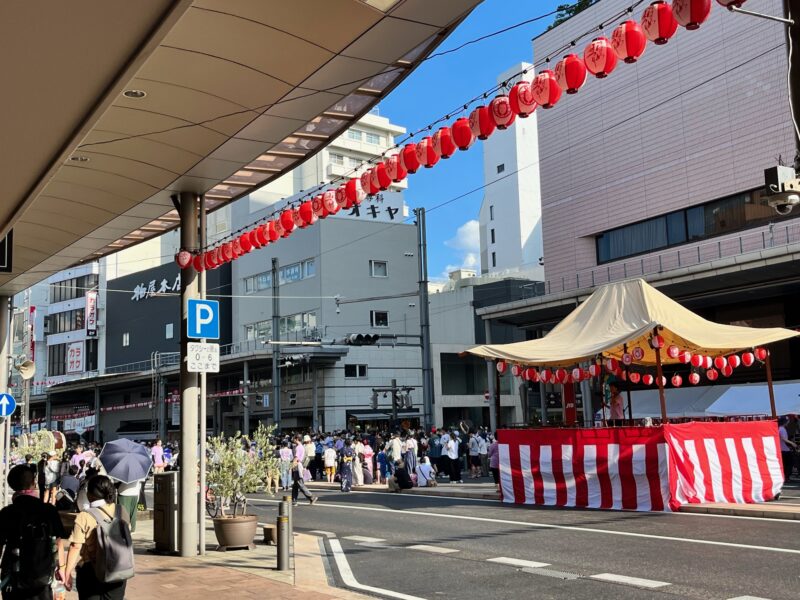 郡山最大の夏祭り【うねめ祭り】開催中のアイキャッチ画像