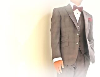 2306 クラシックなモカブラウンチェックの画像