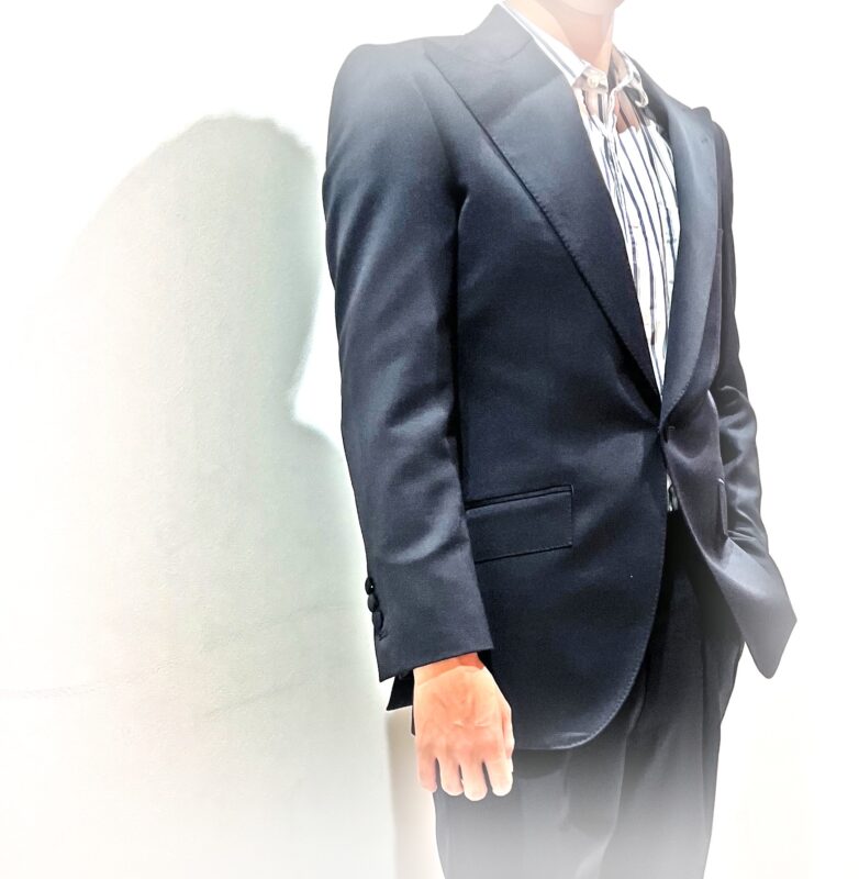 2329 ブレーシス表付けロイヤルブラックスーツのアイキャッチ画像
