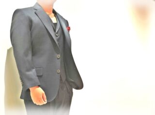 2360 イタリア・レダ ラグジュアリー感抜群ネイビーグレンチェックの画像