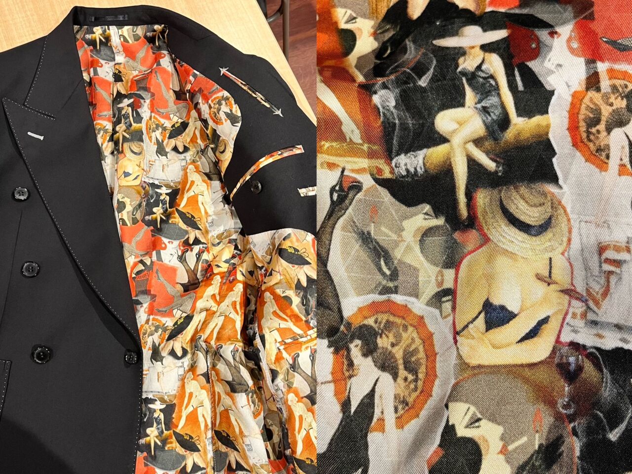 大人の雰囲気のセクシーな裏地【取次裏地】-福島郡山店ブログ-オーダー