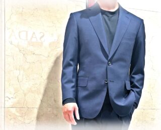 2380 クラシックなネイビーウインドウペンの画像