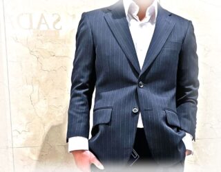 2435 ラグジュアリー感あるオルタネイトストライプの画像